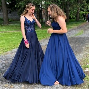 Navy Prom Dress